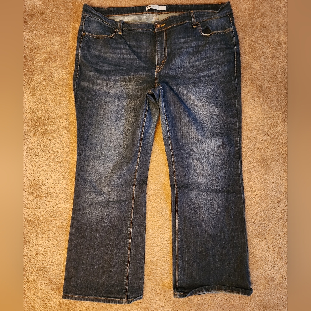 LEVI'S Women's 590 Bootcut Jeans Sz 20W